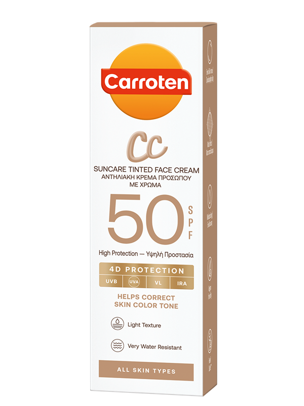 Face Cc Cream Spf 50 fra Carroten