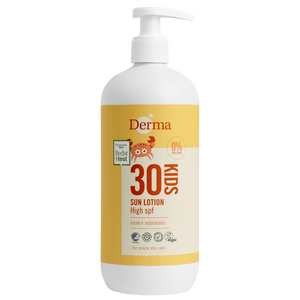 Derma Kids Solcreme SPF30 - 500 ml til børn og voksne