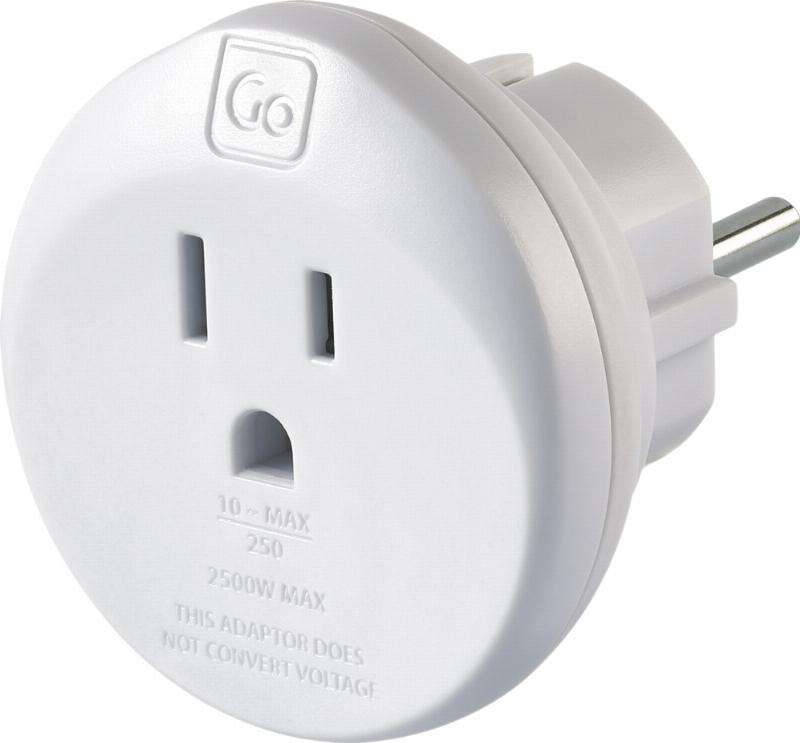 Usaeu Adaptor fra Go Travel