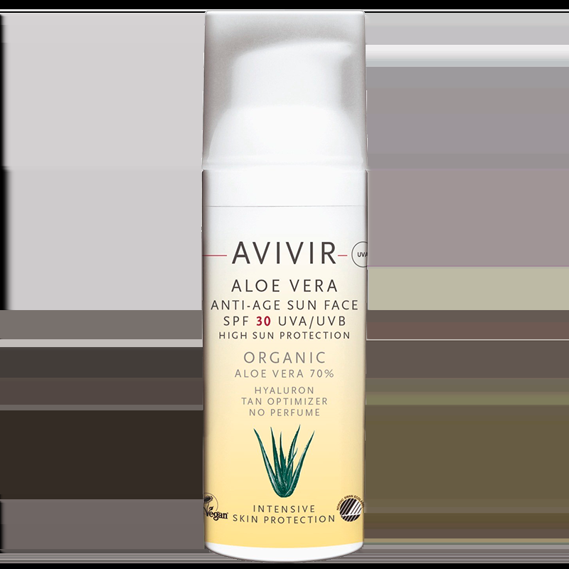 Aloe Vera Anti Age Sun Face Spf30 (50 Ml) fra Avivir