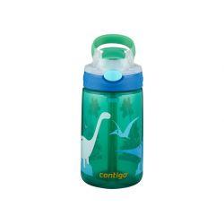 Gizmo Flip Grøn Jungle Dino Drikkeflaske 420ml fra Contigo