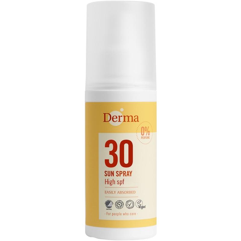 Sol Spray SPF 30 - 150 Ml fra Derma til høj beskyttelse