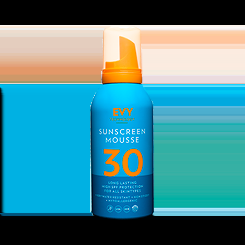 Evy Technology Solcreme Mousse SPF30 - 150 ml til hele familien