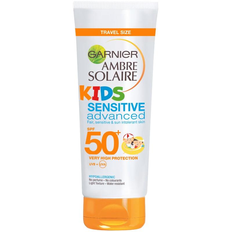 Ambre Solaire Kids Sensitive Advanced Creme Spf 50+ 50 Ml fra Garnier