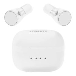 T200 Trådløse In-Ear Høretelefoner med Ladeetui - Hvid