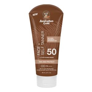 Ansigt + Selvbruner Lotion Solcreme SPF50 - 88 Ml.