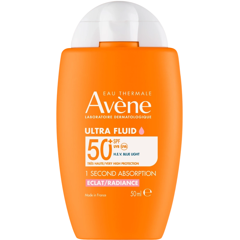 Avene Sun Ultra Fluid Radiance SPF 50+ - 50 Ml Solcreme