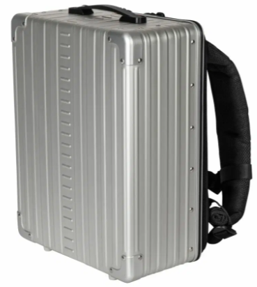 Aleon 16" Aluminium Rygsæk i Sølv - Tidsløs Kvalitet