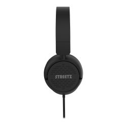 H100 Høretelefoner, Foldbare, 3.5 Mm, Sorte fra Streetz