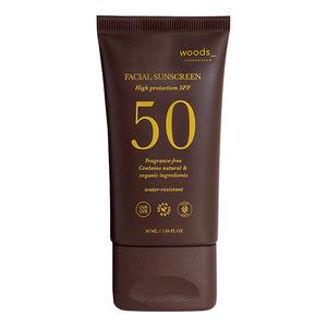 Ansigtssolcreme SPF50 - 50 ml fra Woods Copenhagen