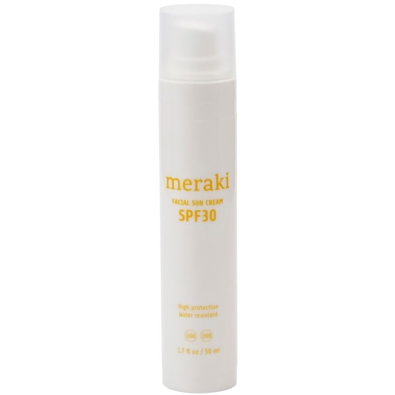 Facial Sun Cream Mildly Scented Spf 30   50 Ml fra Meraki