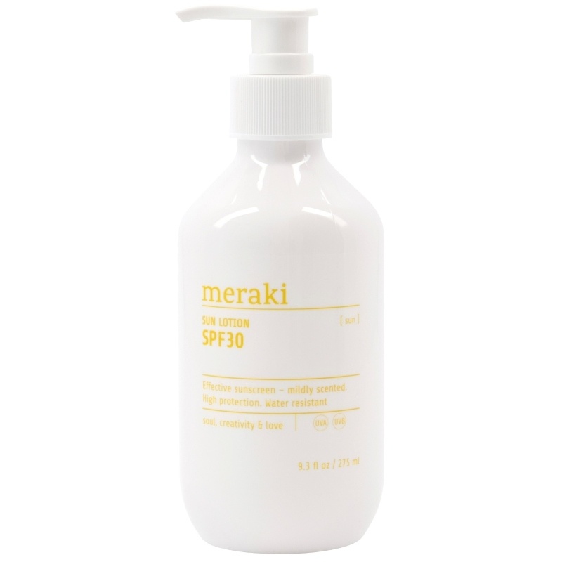 Sun Lotion Mildly Scented Spf 30   275 Ml fra Meraki