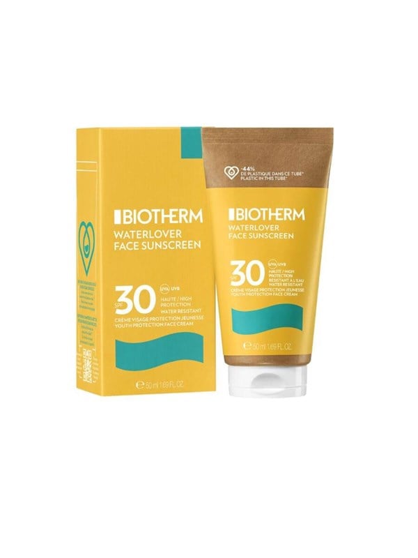 Waterlover Face Sunscreen Cream Spf30 fra Biotherm