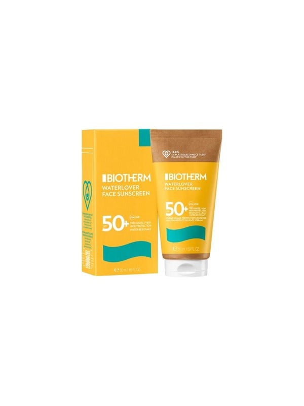 Waterlover Face Sunscreen Cream Spf50+ fra Biotherm