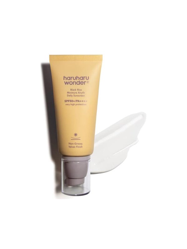 Black Rice Moisture Airyfit Daily Sunscreen Spf50+ Pa++++ fra Haruharu Wonder